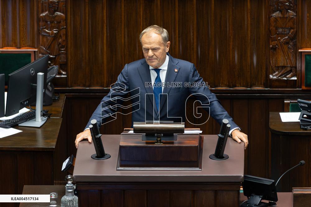 Vote of Confidence to Polish Government - Warsaw