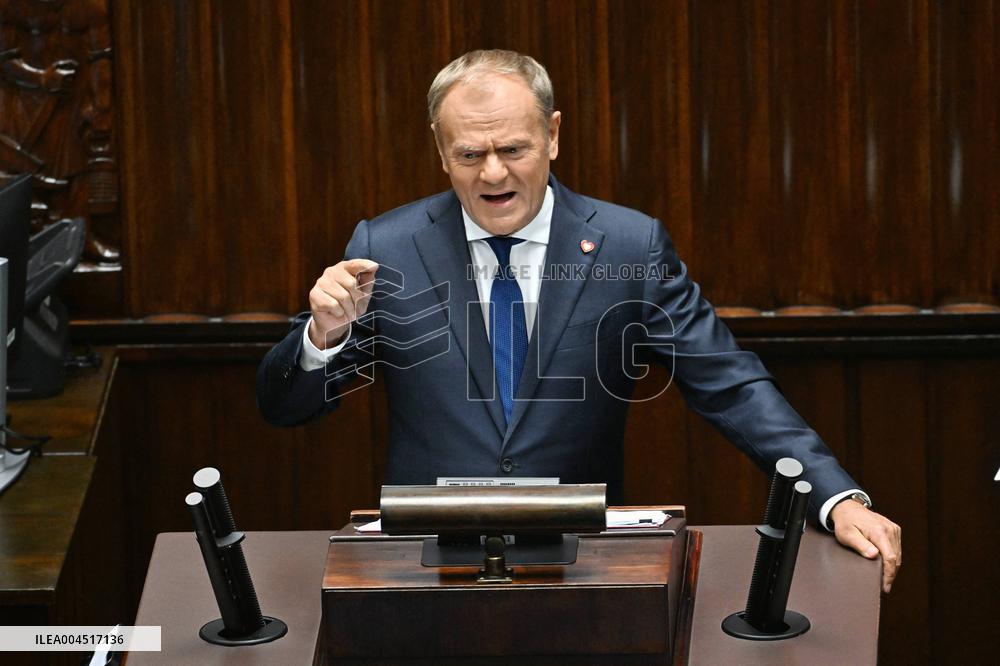 Vote of Confidence to Polish Government - Warsaw