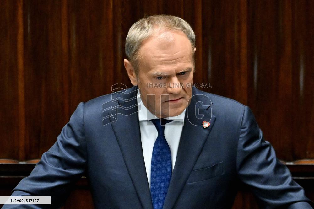 Vote of Confidence to Polish Government - Warsaw