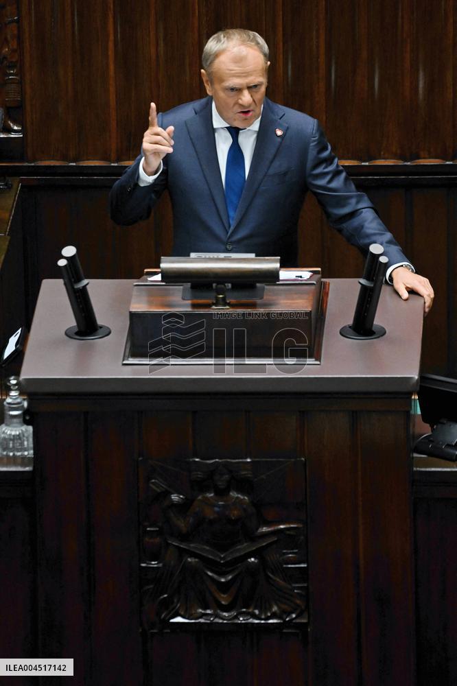 Vote of Confidence to Polish Government - Warsaw