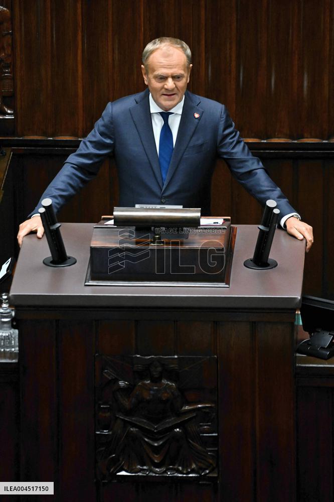 Vote of Confidence to Polish Government - Warsaw