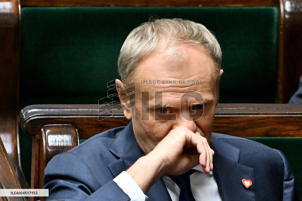 Vote of Confidence to Polish Government - Warsaw