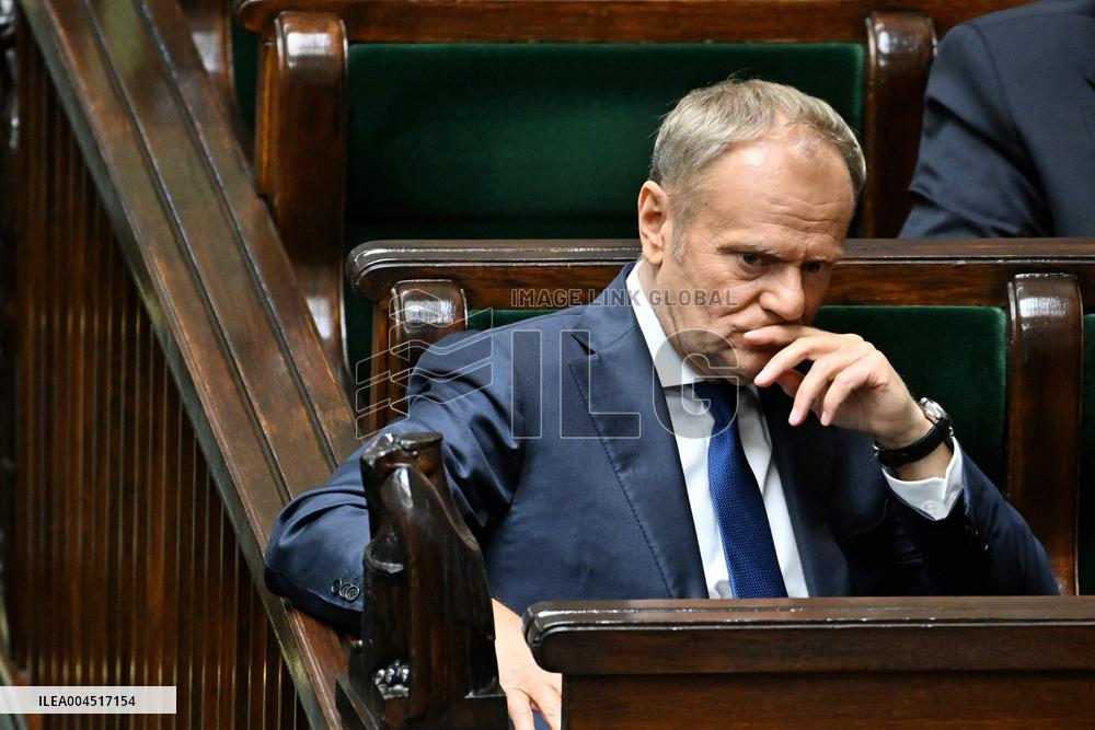 Vote of Confidence to Polish Government - Warsaw