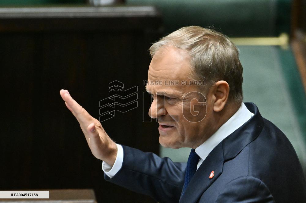 Vote of Confidence to Polish Government - Warsaw