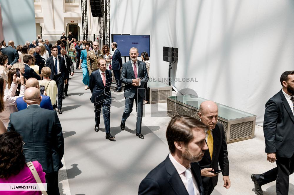 King Felipe At Mapfre Foundation 50th Anniversary - Madrid