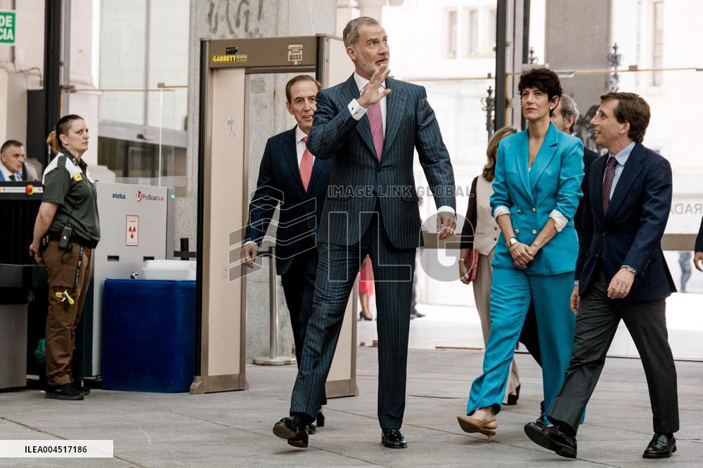 King Felipe At Mapfre Foundation 50th Anniversary - Madrid