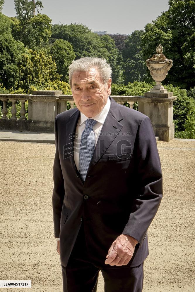 Filip of Belgium Honors Eddy Merckx's 80th Birthday - Brussels