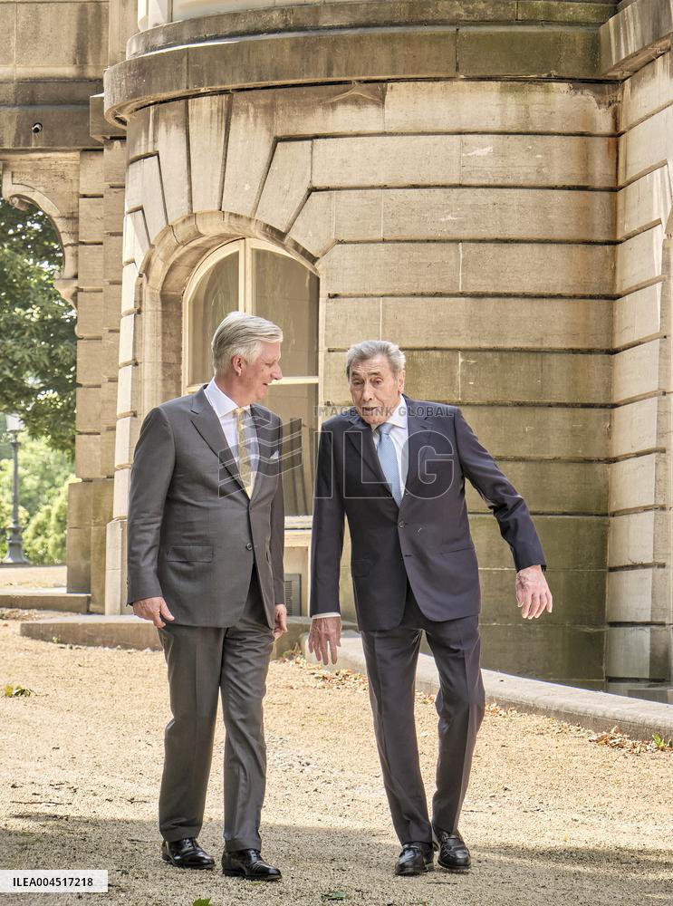 Filip of Belgium Honors Eddy Merckx's 80th Birthday - Brussels