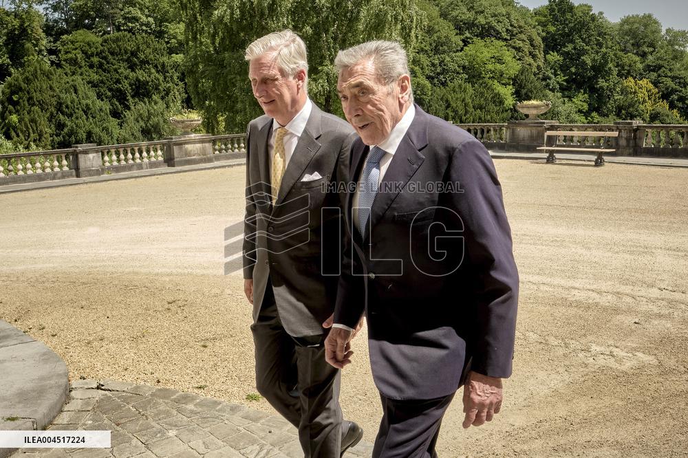 Filip of Belgium Honors Eddy Merckx's 80th Birthday - Brussels