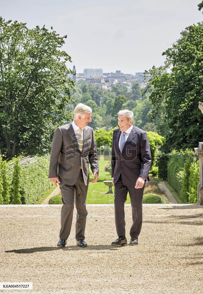 Filip of Belgium Honors Eddy Merckx's 80th Birthday - Brussels