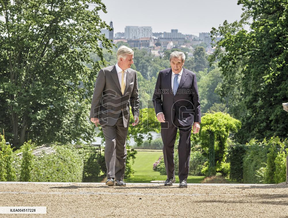 Filip of Belgium Honors Eddy Merckx's 80th Birthday - Brussels
