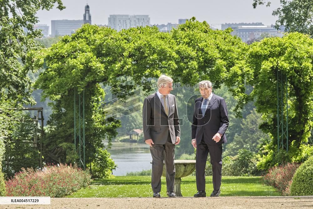 Filip of Belgium Honors Eddy Merckx's 80th Birthday - Brussels