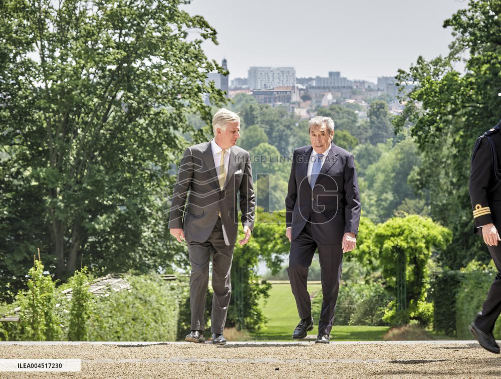 Filip of Belgium Honors Eddy Merckx's 80th Birthday - Brussels