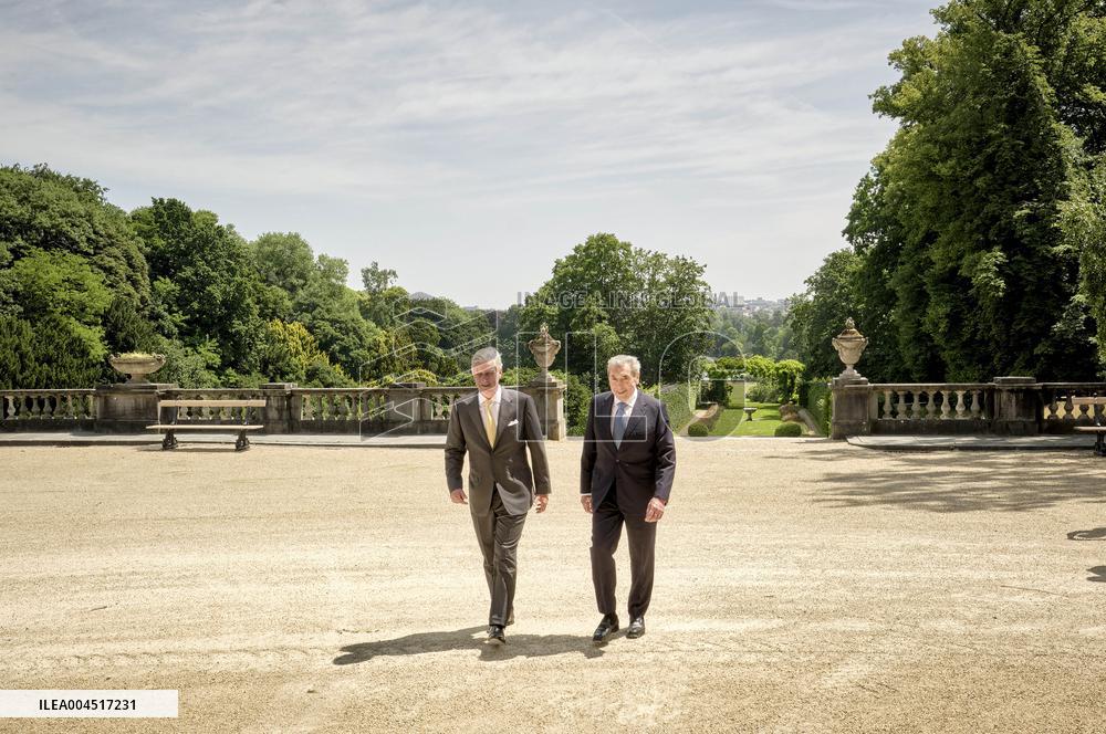 Filip of Belgium Honors Eddy Merckx's 80th Birthday - Brussels