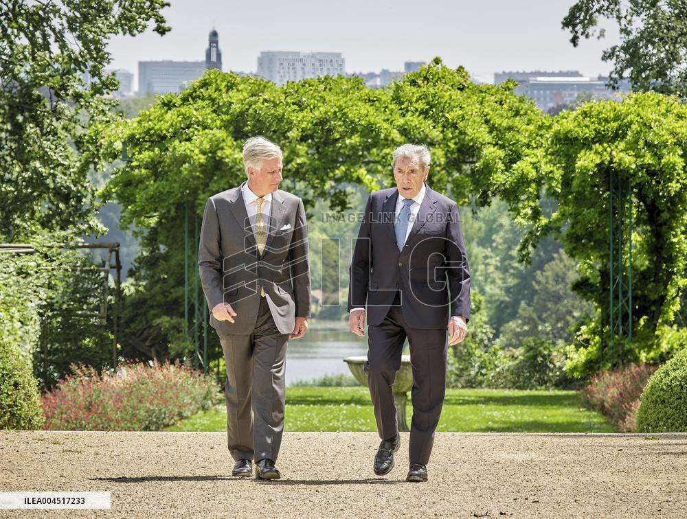 Filip of Belgium Honors Eddy Merckx's 80th Birthday - Brussels