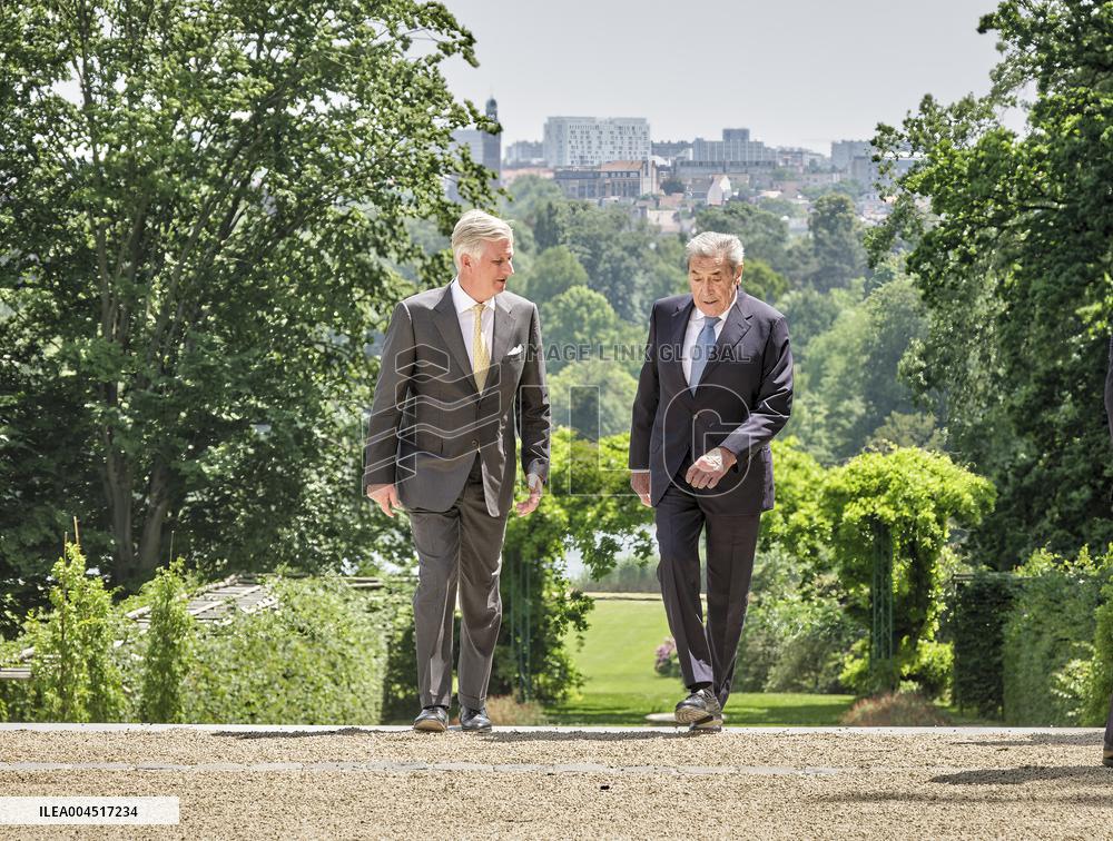 Filip of Belgium Honors Eddy Merckx's 80th Birthday - Brussels