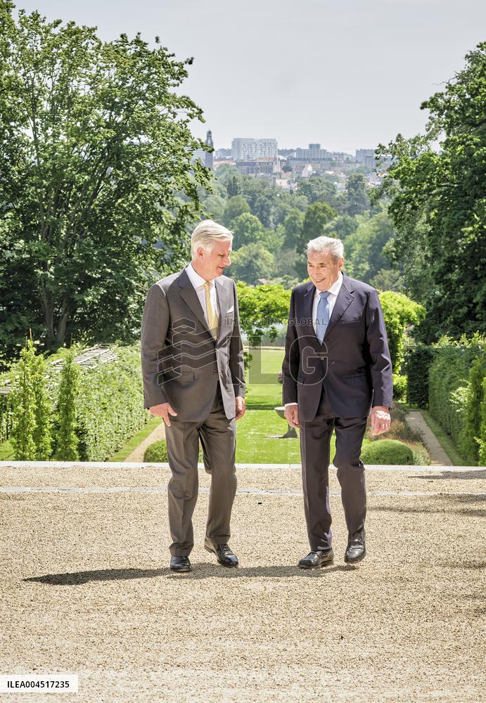 Filip of Belgium Honors Eddy Merckx's 80th Birthday - Brussels