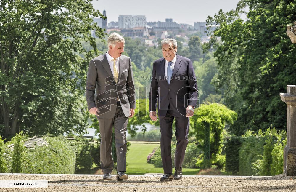 Filip of Belgium Honors Eddy Merckx's 80th Birthday - Brussels