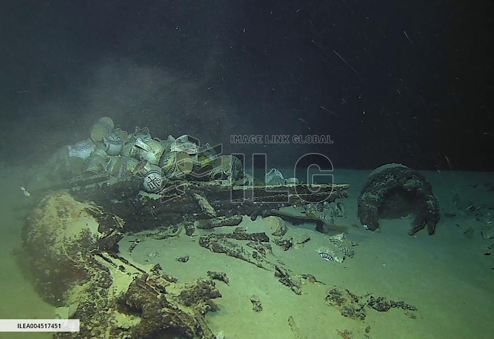 Deepest wreck in French waters