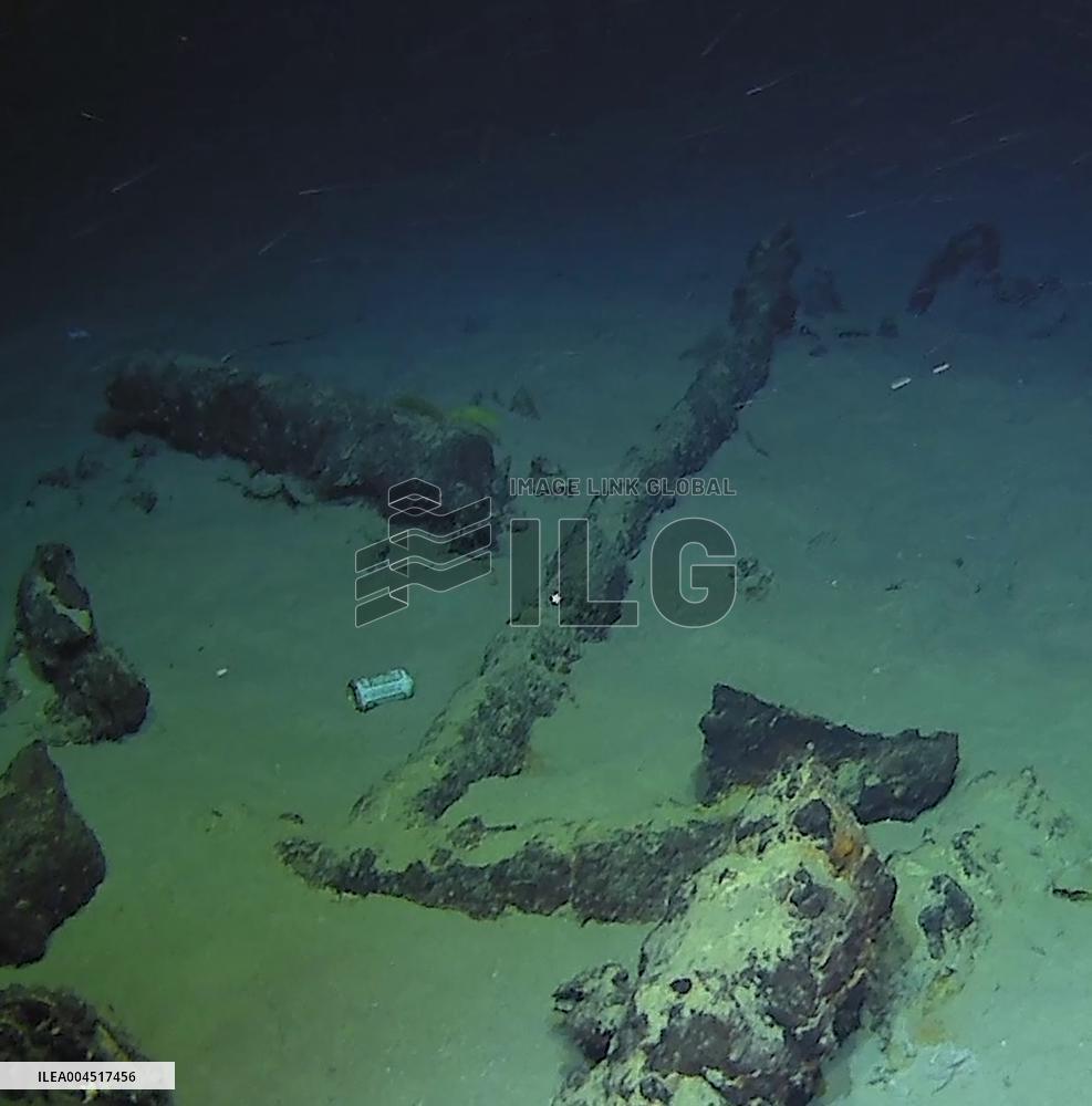 Deepest wreck in French waters