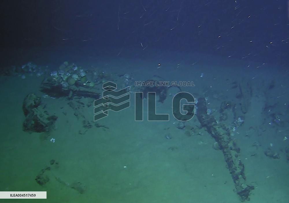 Deepest wreck in French waters