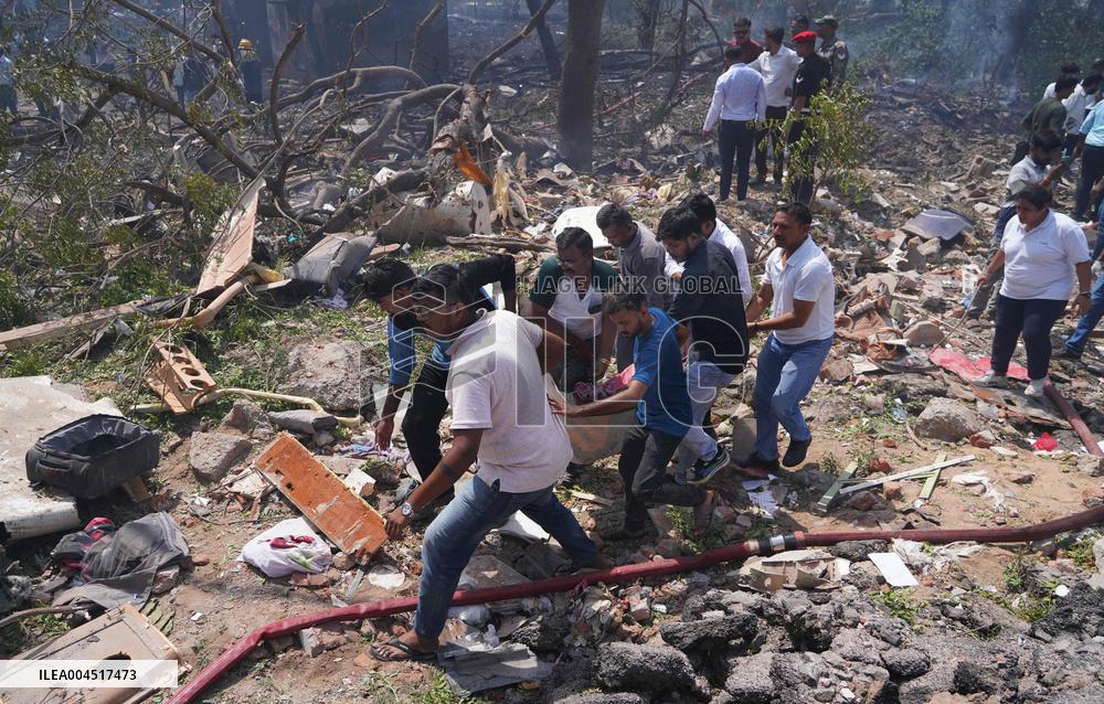 Air India Plane Crashes After Take Off - India