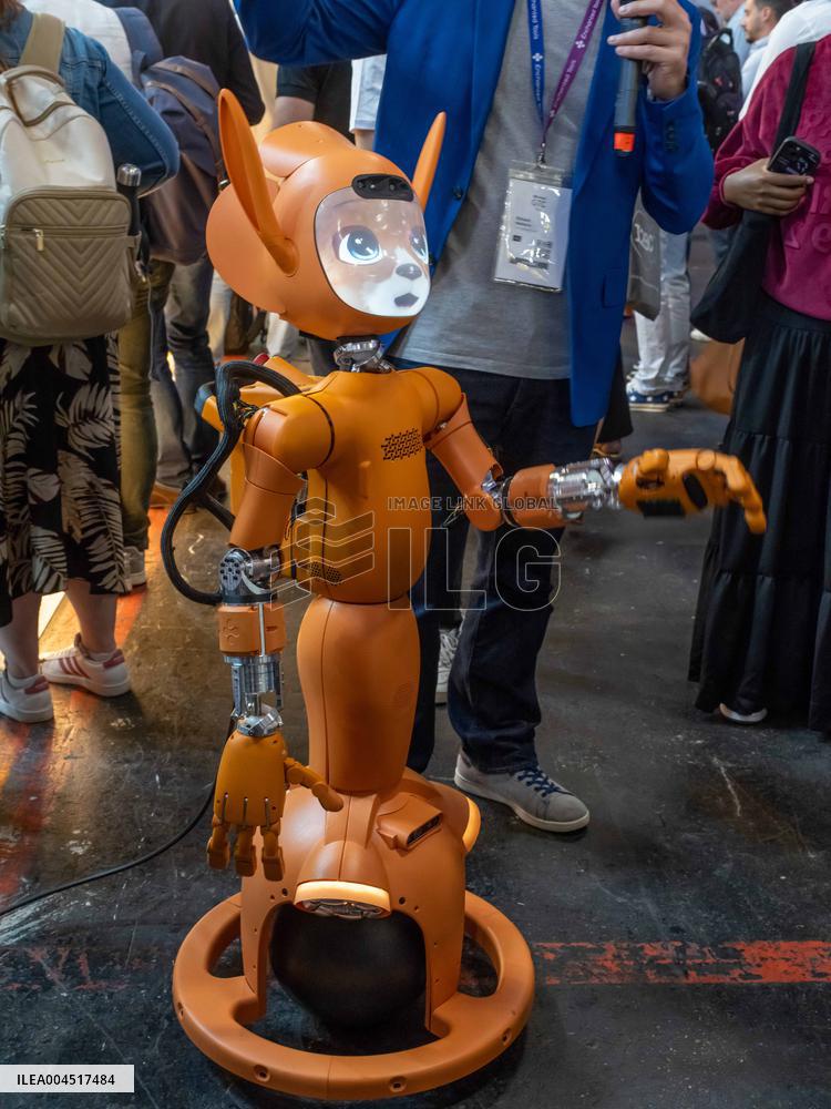 Mirokai, Humanoid Robot At Vivatech - Paris