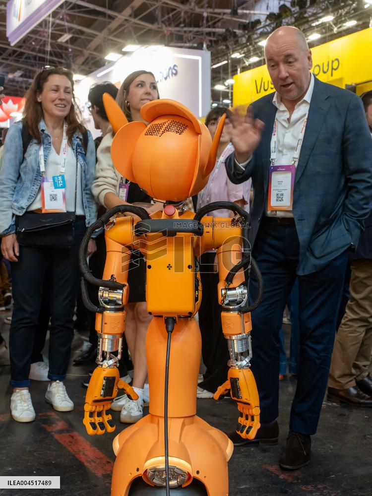 Mirokai, Humanoid Robot At Vivatech - Paris