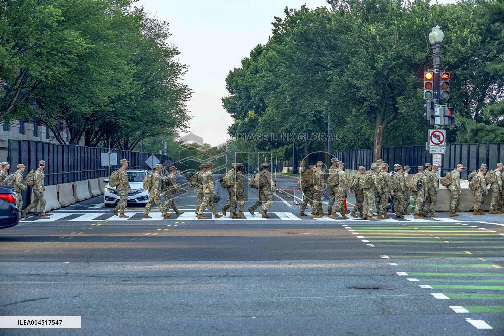 Preparations for US Army 250th Celebration - Washington