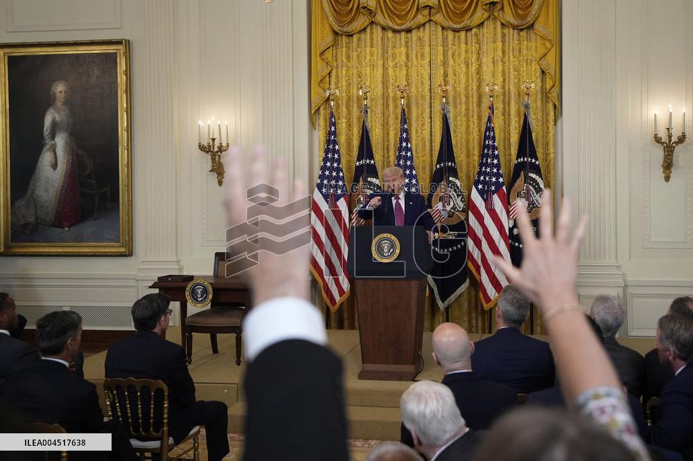 Donald Trump Bill Signing Ceremony - Washington
