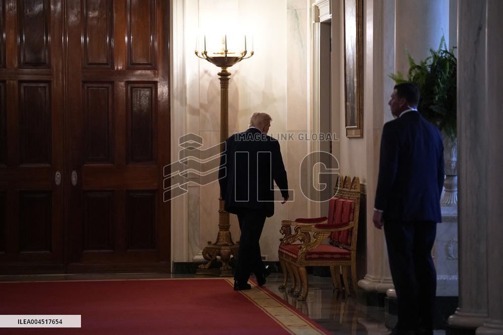 Donald Trump Bill Signing Ceremony - Washington