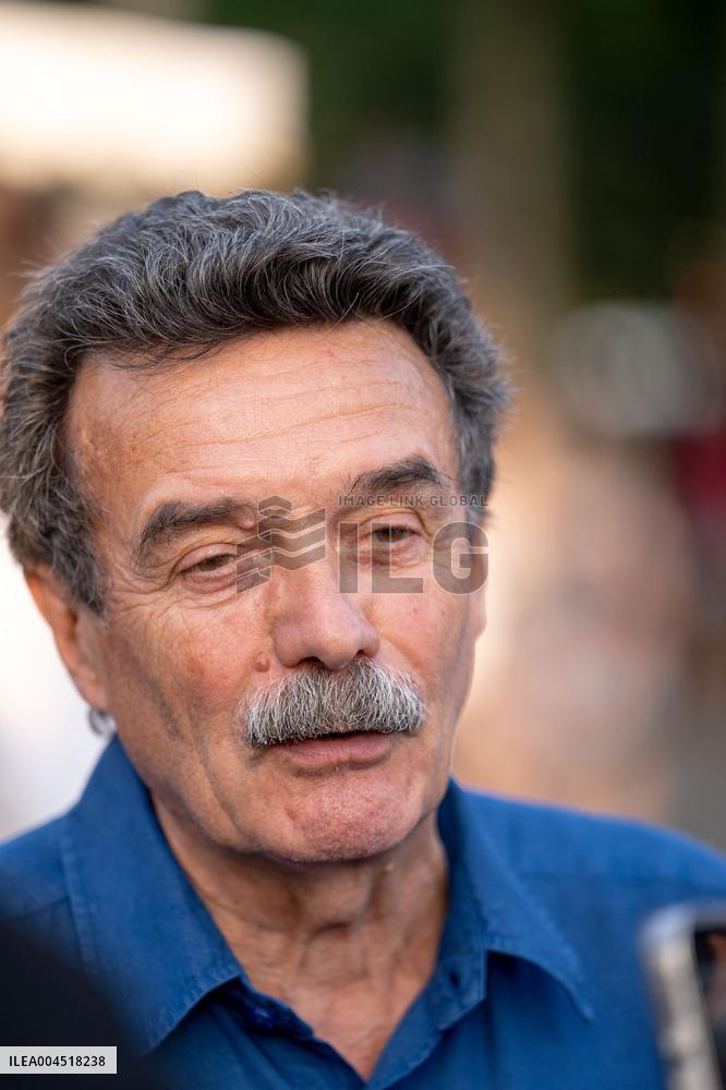 Rima Hassan at the Place de la Republique - Paris AJ