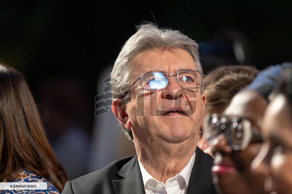 Rima Hassan at the Place de la Republique - Paris AJ