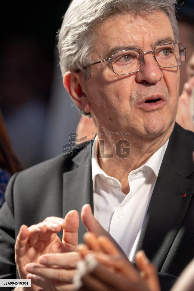 Rima Hassan at the Place de la Republique - Paris AJ