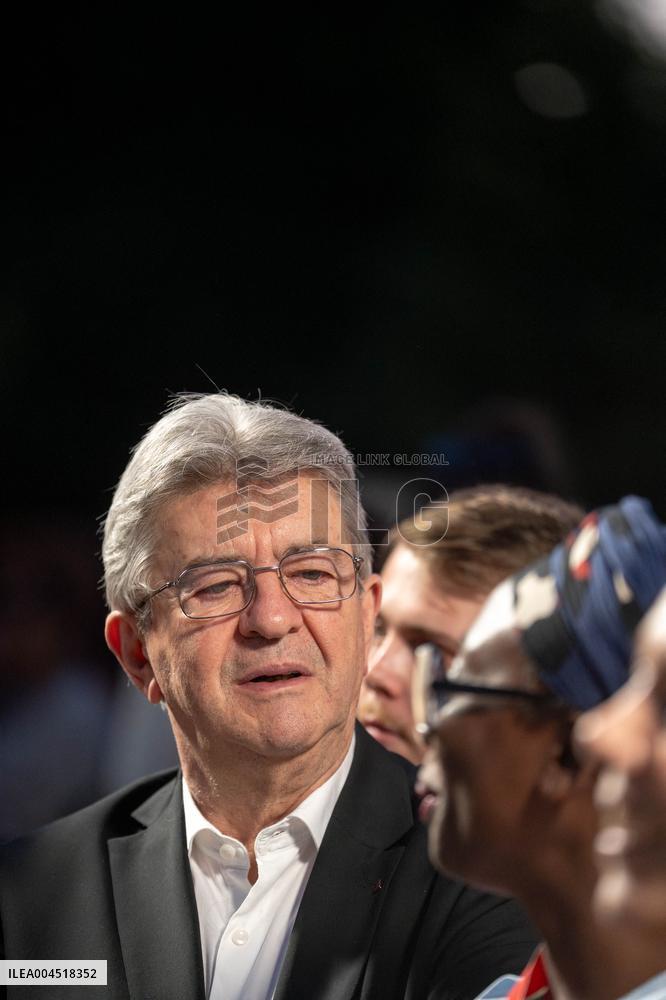 Rima Hassan at the Place de la Republique - Paris AJ