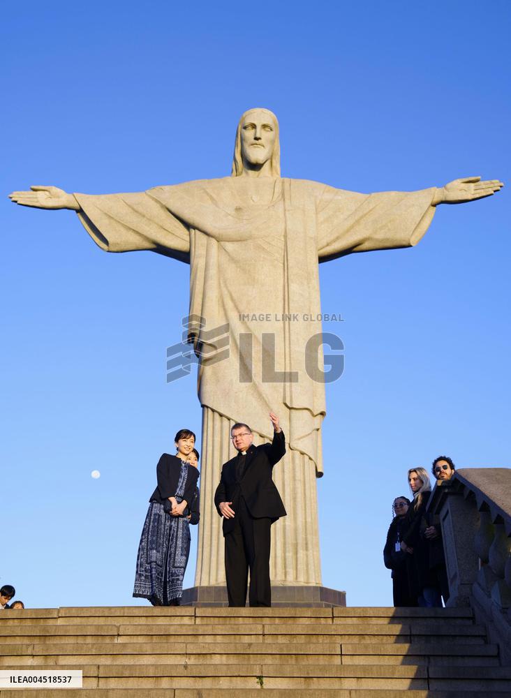 Japan's Princess Kako in Brazil