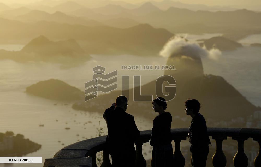 Japan's Princess Kako in Brazil