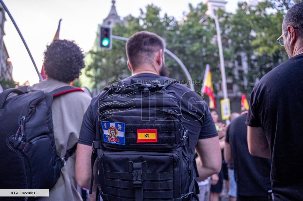 Europa Press - Protest Against Sanchez at PSOE HQ - Madrid