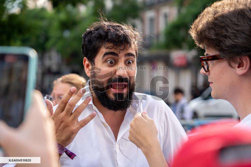 Europa Press - Protest Against Sanchez at PSOE HQ - Madrid