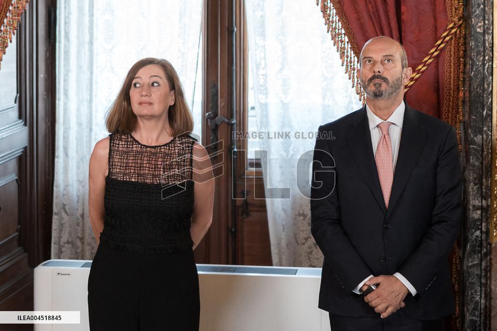 Felipe VI and Sánchez Commemorate EU Accession Anniversary - Madrid