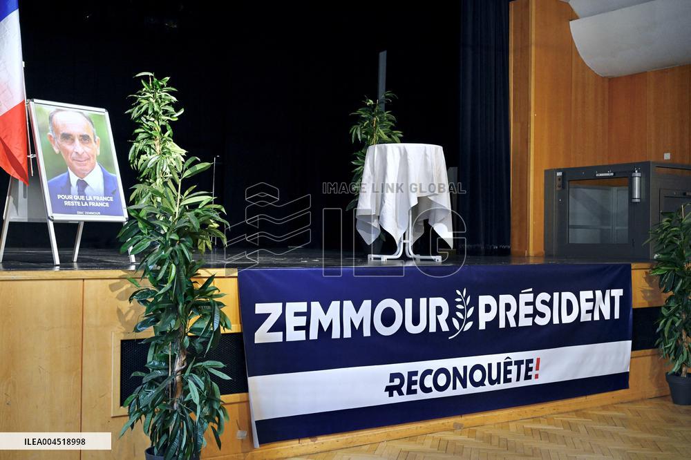 Public Meeting Eric Zemmour - Strasbourg
