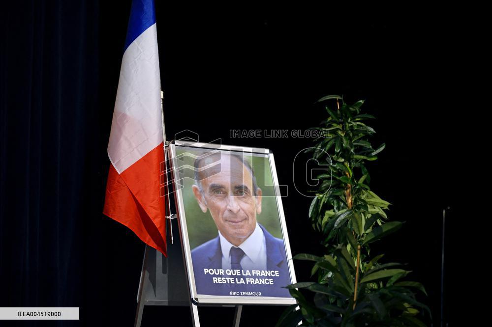 Public Meeting Eric Zemmour - Strasbourg
