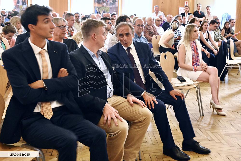 Public Meeting Eric Zemmour - Strasbourg