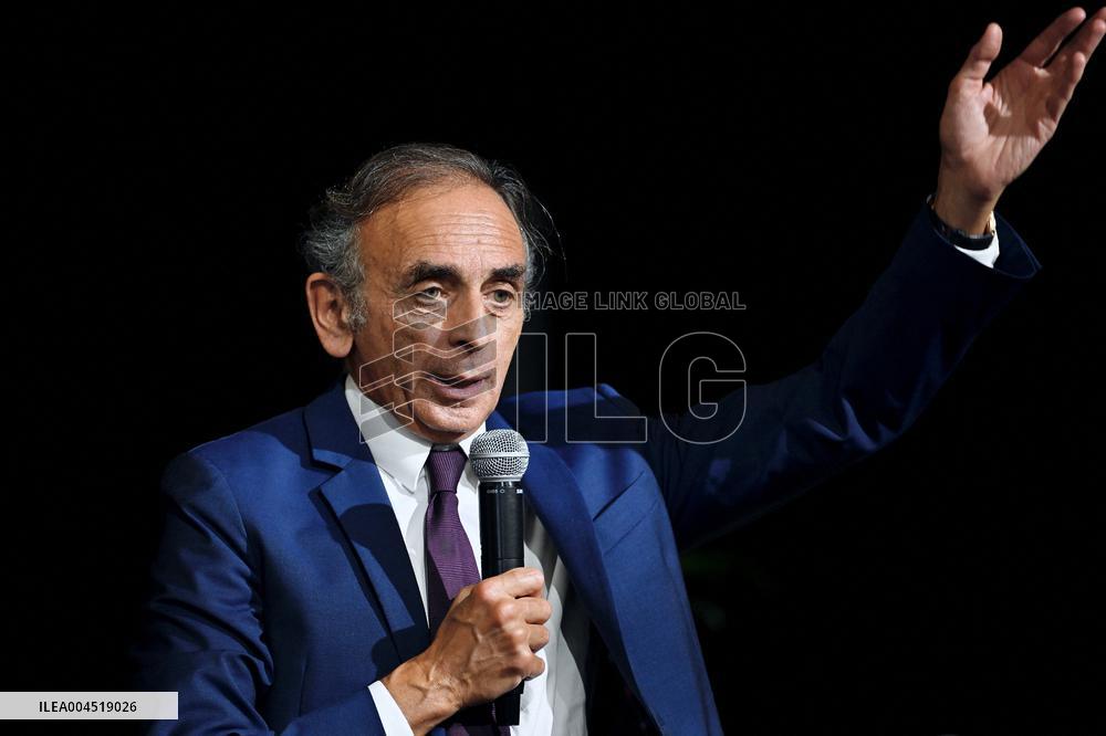 Public Meeting Eric Zemmour - Strasbourg