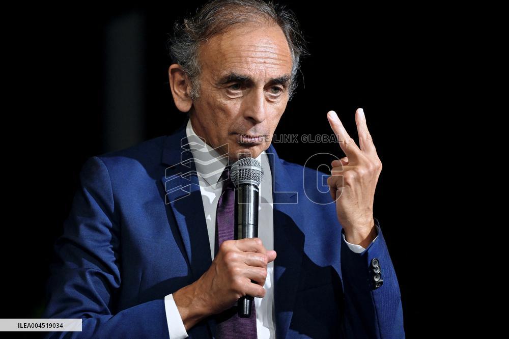 Public Meeting Eric Zemmour - Strasbourg