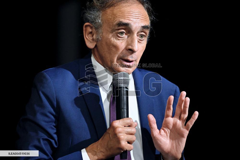 Public Meeting Eric Zemmour - Strasbourg