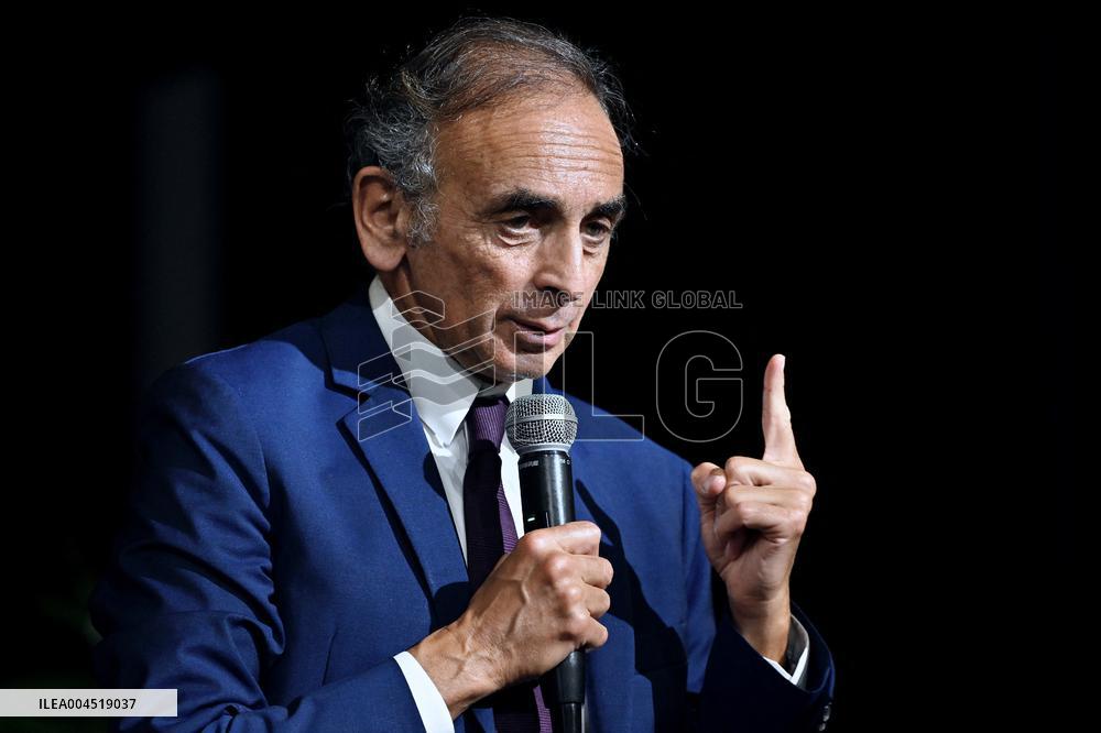 Public Meeting Eric Zemmour - Strasbourg