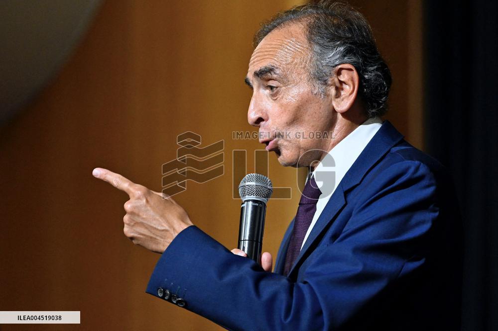 Public Meeting Eric Zemmour - Strasbourg
