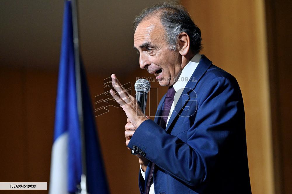 Public Meeting Eric Zemmour - Strasbourg