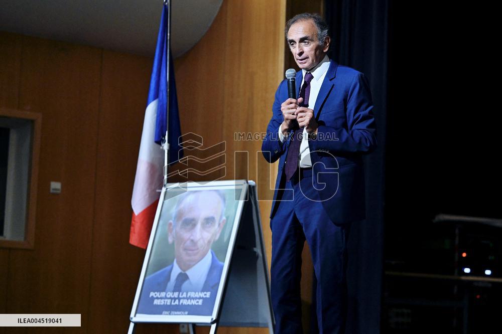Public Meeting Eric Zemmour - Strasbourg